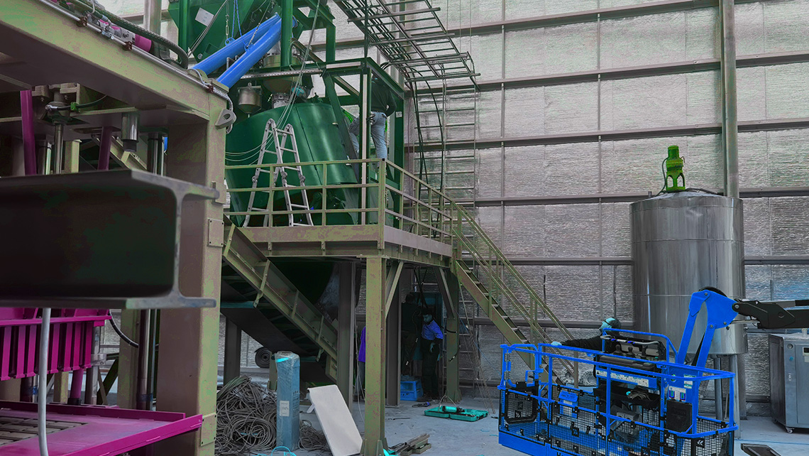 耐火材料生产线